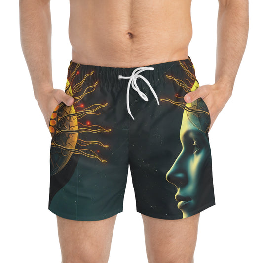 awakened aura Swim Trunks (AOP)